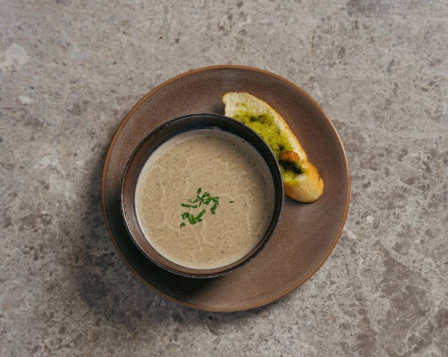 شوربة كريمة الماشروم